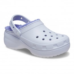 Crocs Ciabatte Classic Platform Lined Clog W Viola Dreamscape